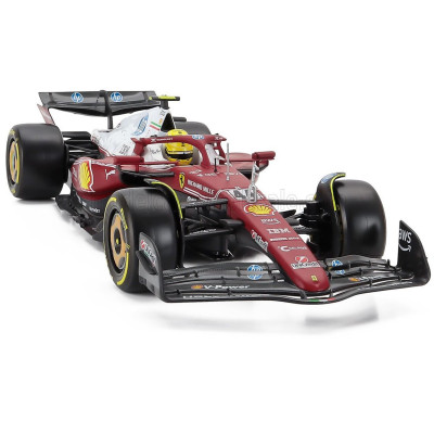 BURAGO FERRARI F1 SF-25 TEAM SCUDERIA FERRARI HP N 44 MONZA ITALY GP 2025 LEWIS HAMILTON - NIKI LAUDA 50th ANNIVERSARY WORLD