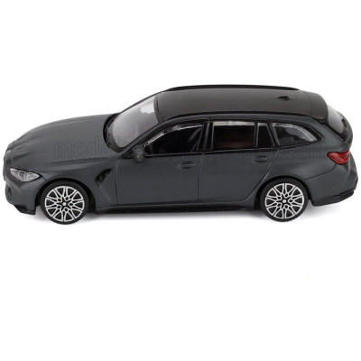 BURAGO BMW 3-SERIES M3 M-PERFORMANCE (G81) TOURING SW STATION WAGON 2023 - MATT GREY 1/43