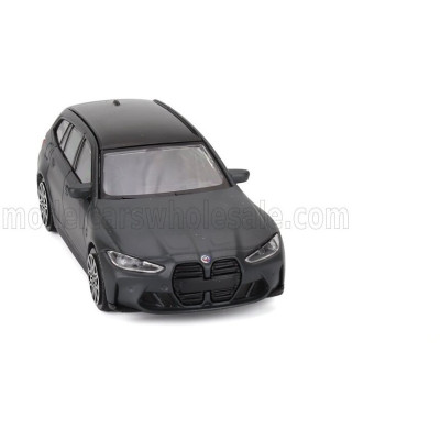 BURAGO BMW 3-SERIES M3 M-PERFORMANCE (G81) TOURING SW STATION WAGON 2023 - MATT GREY 1/43