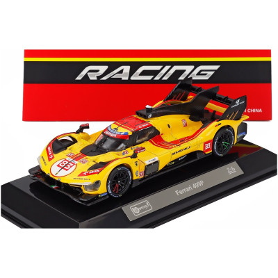 BURAGO FERRARI 499P 3.0L TURBO V6 TEAM AF CORSE N 83 WINNER 24h LE MANS 2025 ROBERT KUBICA - PHIL HANSON - YIFEI YE - CON