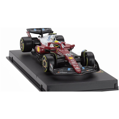 BURAGO FERRARI F1 SF-25 TEAM SCUDERIA FERRARI HP N 44 MONZA ITALY GP 2025 LEWIS HAMILTON - NIKI LAUDA 50th ANNIVERSARY WORLD