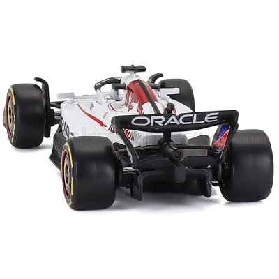 BURAGO RED BULL F1 RB21 TEAM ORACLE RED BULL RACING N 1 WINNER JAPAN GP 2025 MAX VERSTAPPEN - WHITE RED 1/43