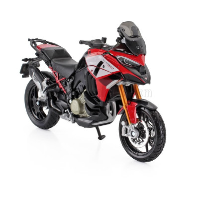 BURAGO DUCATI MULTISTRADA V4 2022 - RED WHITE BLACK 1/18