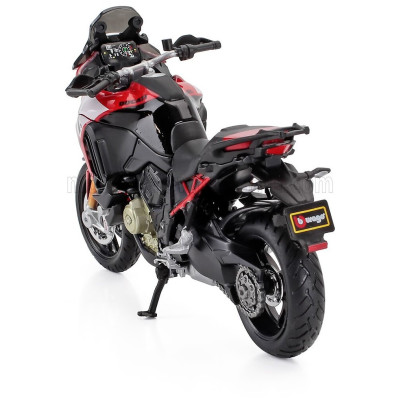 BURAGO DUCATI MULTISTRADA V4 2022 - RED WHITE BLACK 1/18