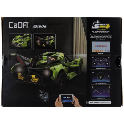 CADA CADA RC SHADOW EDGE SPORTS CAR - 432 pcs - GREEN BLACK 1/16