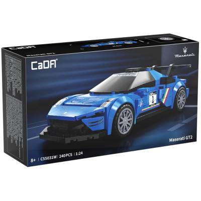 CADA MASERATI MC20 GT2 N 1 2023 - 240 pcs - BLUE BLACK 1/24