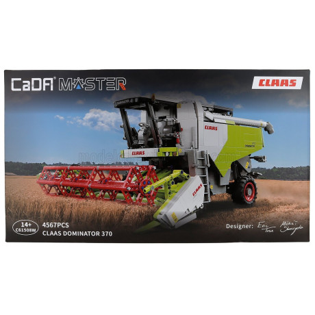 CADA CADA CLAAS DOMINATOR MIETITREBBIA 370 - 4567 pcs - GREEN RED 1/16