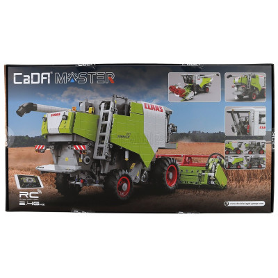 CADA CADA CLAAS DOMINATOR MIETITREBBIA 370 - 4567 pcs - GREEN RED 1/16