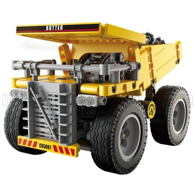 CADA CADA HEAVY DUTY TRUCK - 372 pcs - YELLOW BLACK