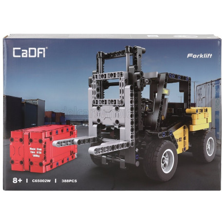 CADA CADA FORKLIFT TRUCK - 388 pcs - BLACK YELLOW