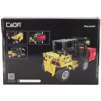 CADA CADA FORKLIFT TRUCK - 388 pcs - BLACK YELLOW