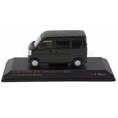 CAR NEL SUZUKI EVERY JOIN TURBO (DA17V) MINIBUS 2021 - GREEN MET 1/43