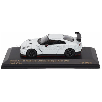 CAR NEL NISSAN GT-R (R35) NISMO ATTACK PACKAGE 2015 - WHITE 1/64