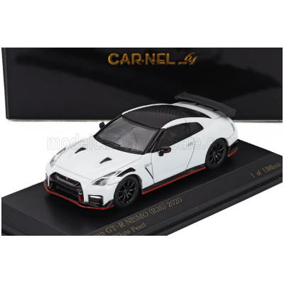 CAR NEL NISSAN GT-R (R35) NISMO 2020 - WHITE 1/64