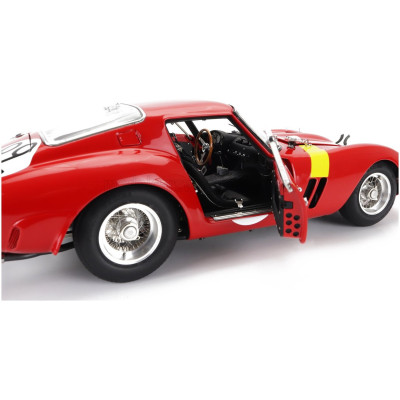 CMC FERRARI 250 GTO 3.0L V12 TEAM EQUIPE NATIONALE BELGE N 22 3rd 24h LE MANS 1962 L.DERNIER - ''BEURLYS'' J.BLATON - RED 1/18