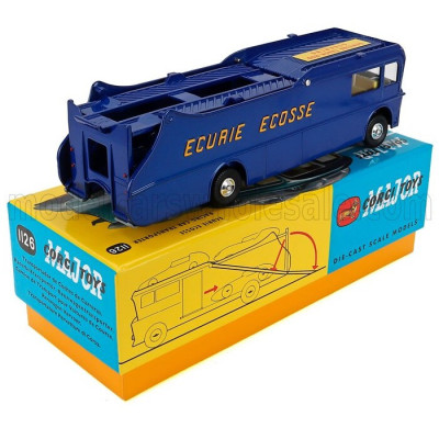 CORGI COMMER TRUCK TEAM ECURIE ECOSSE CAR TRANSPORTER 1959 - BLUE MET 1/43
