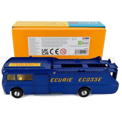 CORGI COMMER TRUCK TEAM ECURIE ECOSSE CAR TRANSPORTER 1959 - BLUE MET 1/43