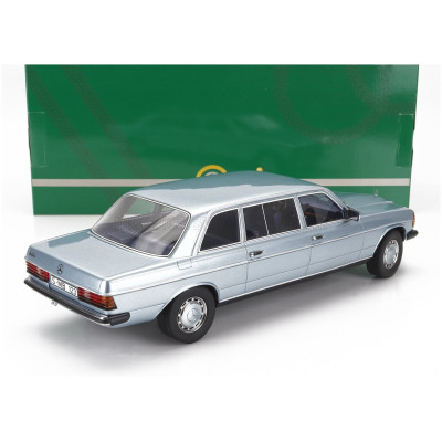 CULT SCALE MODELS MERCEDES BENZ E-CLASS 250 W123 LANG LIMOUSINE 1978 - BLUE 1/18