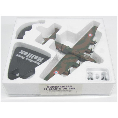 EDICOLA HANDLEY PAGE HALIFAX BOMBARDIERE 1940 - FRENCH AIR FORCE - CAMOUFLAGE 1/144