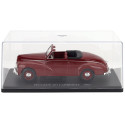 EDICOLA PEUGEOT 203 CABRIOLET 1953 - CON VETRINA - WITH SHOWCASE - RED 1/24