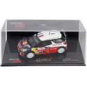 EDICOLA CITROEN DS3 WRC N 1 WINNER RALLY DE FRANCE ALSACE 2012 SEBASTIEN LOEB - DANIEL ELENA - CON VETRINA - WITH SHOWCASE