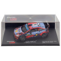 EDICOLA HYUNDAI i20 COUPE WRC N 19 RALLY MONTECARLO 2019 SEBASTIEN LOEB - DANIEL ELENA - CON VETRINA - WITH SHOWCASE - LIGHT