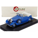 ESVAL MODEL HISPANO SUIZA J12 DROPHEAD CABRIOLET OPEN DROPHEAD COUPE BY FERNANDEZ & DARRIN 1934 - BLUE 1/43