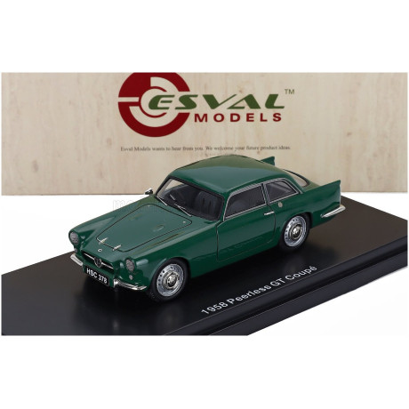 ESVAL MODEL PEERLESS GT COUPE 1958 - GREEN 1/43