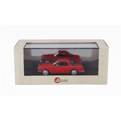 ESVAL MODEL OSCA 1600 COUPE FISSORE 1960 - RED 1/43