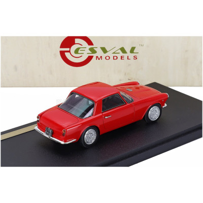 ESVAL MODEL OSCA 1600 COUPE FISSORE 1961 - RED 1/43