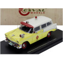 ESVAL MODEL CHEVROLET 210 HANDYMAN FIRE ENGINE 1956 - YELLOW WHITE RED 1/43