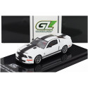 GREENLIGHT FORD USA MUSTANG SHELBY GT500 SUPER SNAKE COUPE 2007 - WHITE BLACK 1/64