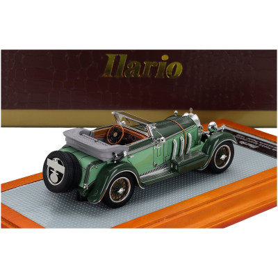 ILARIO MODEL MERCEDES BENZ 720SS sn35340 KAROSSERIE PAPLER SPORT CABRIOLET OPEN 1932 - 2 TONE GREEN 1/43