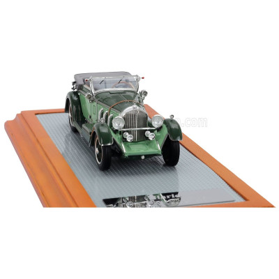 ILARIO MODEL MERCEDES BENZ 720SS sn35340 KAROSSERIE PAPLER SPORT CABRIOLET OPEN 1932 - 2 TONE GREEN 1/43