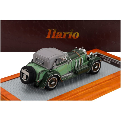 ILARIO MODEL MERCEDES BENZ 720SS sn35340 KAROSSERIE PAPLER SPORT CABRIOLET CLOSED 1932 - 2 TONE GREEN 1/43