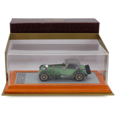 ILARIO MODEL MERCEDES BENZ 720SS sn35340 KAROSSERIE PAPLER SPORT CABRIOLET CLOSED 1932 - 2 TONE GREEN 1/43