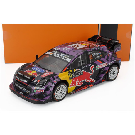 IXO MODELS FORD ENGLAND PUMA RALLY1 TEAM FORD M-SPORT (night version) N 13 RALLY MONTECARLO 2025 LOUIS LOUKA - GREGOIRE MUNSTER