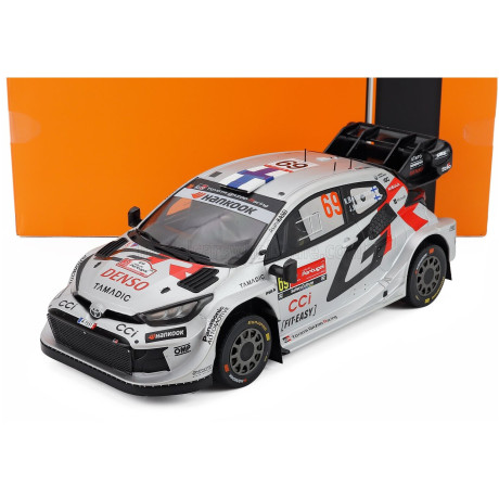 IXO MODELS TOYOTA YARIS GR HYBRID RALLY1 TEAM TOYOTA GAZOO RACING WRT N 69 3rd RALLY PORTUGAL 2025 KALLE ROVANPERA - JONNE