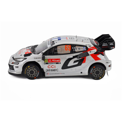 IXO MODELS TOYOTA YARIS GR HYBRID RALLY1 TEAM TOYOTA GAZOO RACING WRT N 69 3rd RALLY PORTUGAL 2025 KALLE ROVANPERA - JONNE