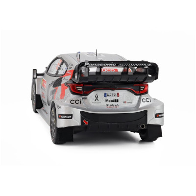 IXO MODELS TOYOTA YARIS GR HYBRID RALLY1 TEAM TOYOTA GAZOO RACING WRT N 69 3rd RALLY PORTUGAL 2025 KALLE ROVANPERA - JONNE