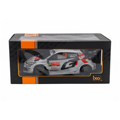 IXO MODELS TOYOTA YARIS GR HYBRID RALLY1 TEAM TOYOTA GAZOO RACING WRT N 69 3rd RALLY PORTUGAL 2025 KALLE ROVANPERA - JONNE