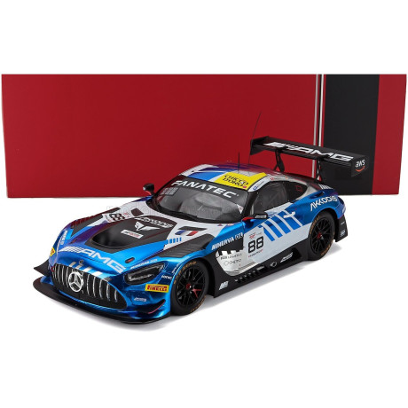 IXO MODELS MERCEDES BENZ AMG GT3 EVO TEAM AKKODIS ASP N 88 CHAMPION GTWC SEASON 2023 RAFFAELE MARCIELLO - TIMUR BOGUSLAVSKIY