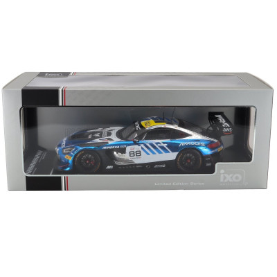 IXO MODELS MERCEDES BENZ AMG GT3 EVO TEAM AKKODIS ASP N 88 CHAMPION GTWC SEASON 2023 RAFFAELE MARCIELLO - TIMUR BOGUSLAVSKIY
