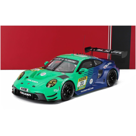 IXO MODELS PORSCHE 911 992 GT3 R TEAM FALKEN MOTORSPORTS N 33 24h NURBURGRING 2024 JULIEN ANDLAUER - KLAUS BACHLER - SVEN