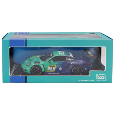 IXO MODELS PORSCHE 911 992 GT3 R TEAM FALKEN MOTORSPORTS N 33 24h NURBURGRING 2025 JULIEN ANDLAUER - NICO MENZEL - SVEN MULLER