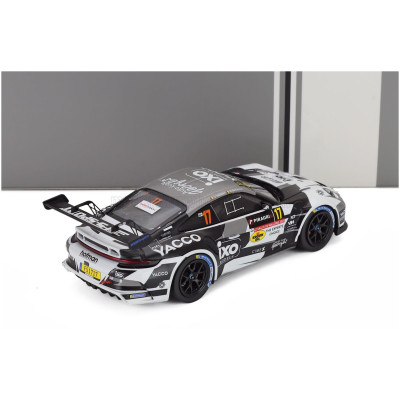 IXO MODELS PORSCHE 911 992 RALLY GT TEAM ECURIE ESBAYE N 17 RALLY DE WALLONIE 2025 CEDRIC DE CECCO - JEROME HUMBLET - WHITE