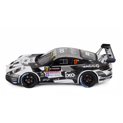 IXO MODELS PORSCHE 911 992 RALLY GT TEAM ECURIE ESBAYE N 17 RALLY DE WALLONIE 2025 CEDRIC DE CECCO - JEROME HUMBLET - WHITE