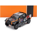 IXO MODELS TOYOTA HILUX GR DKR EVO T1+ TEAM GAZOO RACING N 211 RALLY DAKAR 2025 HENK LATEGAN - BRETT CUMMINGS - BLACK 1/43