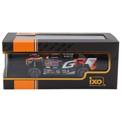 IXO MODELS TOYOTA HILUX GR DKR EVO T1+ TEAM GAZOO RACING N 211 RALLY DAKAR 2025 HENK LATEGAN - BRETT CUMMINGS - BLACK 1/43