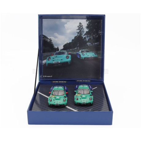 IXO MODELS PORSCHE SET 2X 911 992 GT3 R TEAM FALKEN MOTORSPORTS 24h NURBURGRING 2025 N 44 DORIAN BOCCOLACCI - TIM HEINEMANN